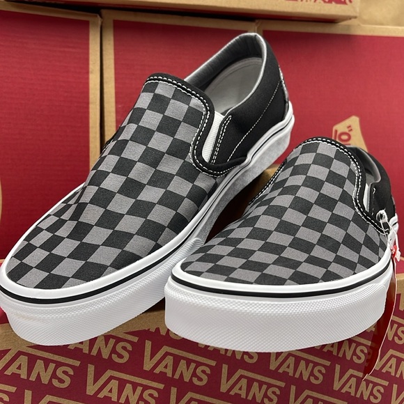 Vans WMNS Classic Slip-On Black/Pewter Checkerboard 
VN000EYEBPJ
Sneakers - Picture 6 of 16